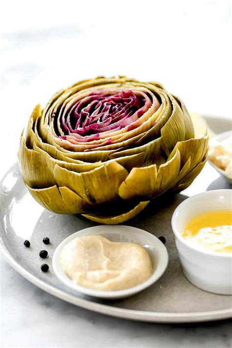 How to Cook Artichokes (Steamed or Bake) - foodiecrush.com