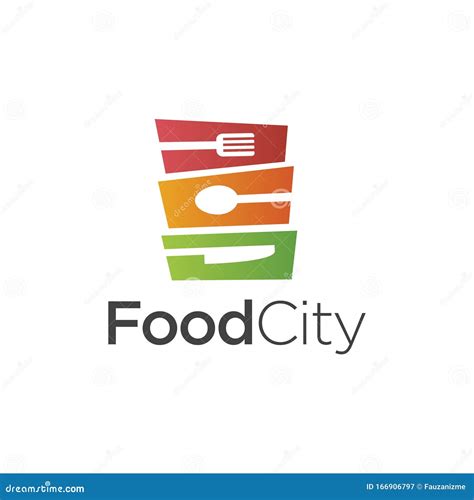 Food City Logo, Vector Logo Template Stock Vector - Illustration of ...