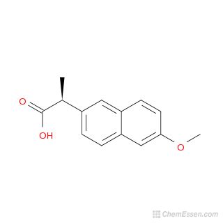 Chemical Formula of NAPROXEN - C14H14O3 | Mol-Instincts