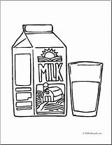 Dairy Coloring Page sketch template