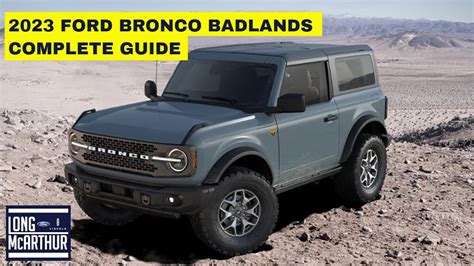 2023 Ford Bronco Badlands 2 Door