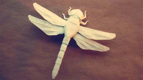 Origami Dragonfly - Wallpaper, High Definition, High Quality, Widescreen