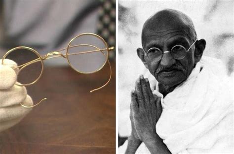 Gandhi’s Gold-Plated Glasses Sells In Britain Auction For RM1.4 Million | News | Rojak Daily