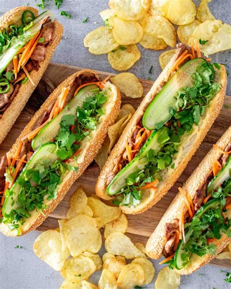 Easy Banh Mi Sandwich - Craving Home Cooked