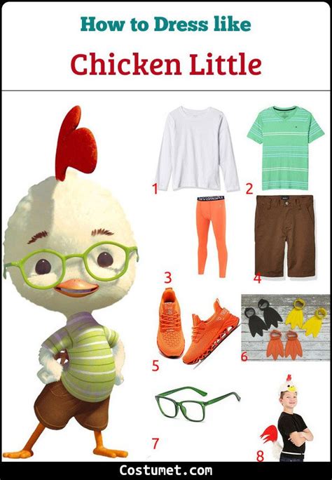 Chicken Little Costume for Cosplay & Halloween 2024