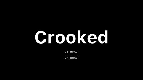 How to Pronounce Crooked: 🇺🇸 American English vs. 🇬🇧 British English ...