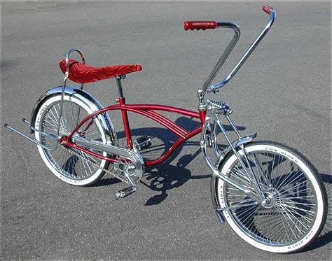 Lowrider Bikes with Hydraulics | Gallery For > Red Lowrider Bikes | Lowrider bike, Lowriders ...