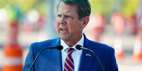 Brian Kemp, Governor of Georgia, signs sweeping elections bill into law ...