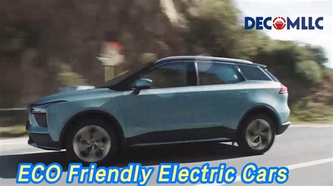 SUV ECO Friendly Electric Cars 160km/h 5 Doors 63kwh Battery - YouTube