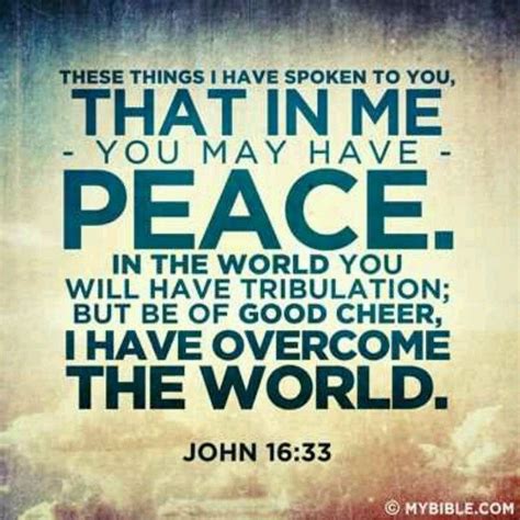 John 16:33 Jesus has overcome the world! Description from pinterest.com ...