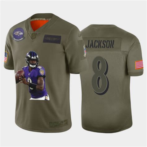 Baltimore Baltimore Ravens #8 Lamar Jackson Nike Team Hero 2 Vapor Limited NFL 100 Jersey White ...