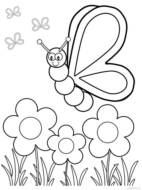 d ovka - H ada Googlom | Coloring pages, Spring coloring sheets, Insect ...