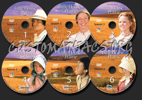 Little House on the Prairie Season 3 dvd label - DVD Covers & Labels by ...