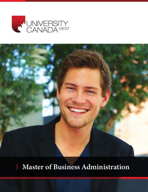 University Canada West mba brochure