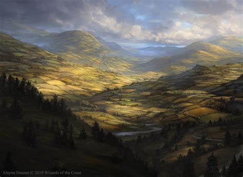 Plains MtG Art from Throne of Eldraine Set by Alayna Danner - Art of ...