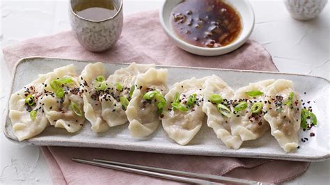 Chinese dumplings with mushrooms and butternut squash recipe - BBC Food