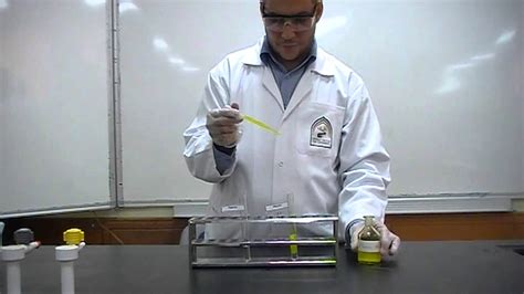 Picric Acid's test Part 3: to differentiate between Albumin & peptone ...