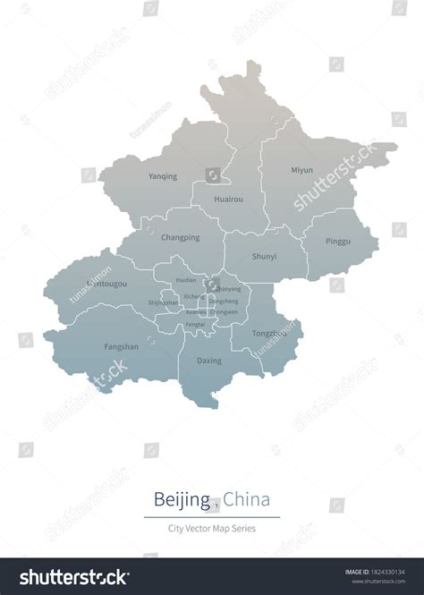 304 Beijing Districts Map Stock Vectors and Vector Art | Shutterstock