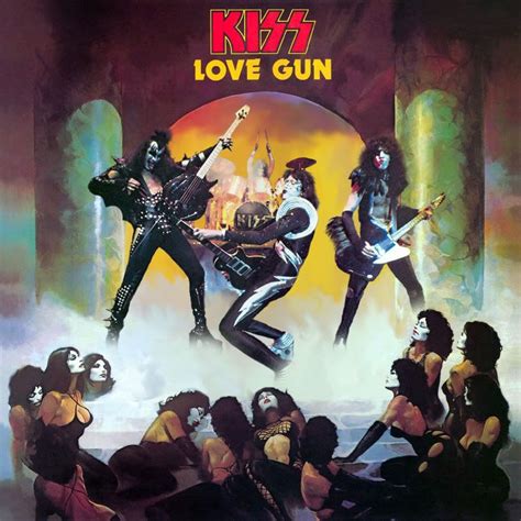 Kiss Love Gun Album Cover With Kiss Alive I Synthesis ! | KISS Art | Pinterest | Heavy metal