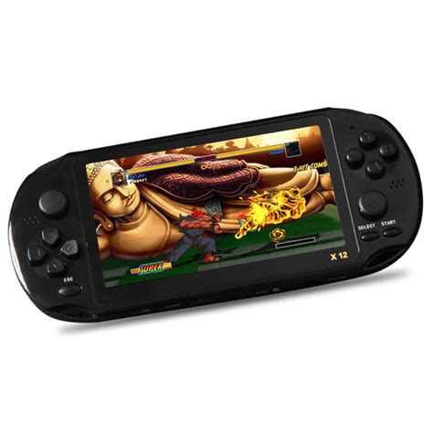 X12 Video Game Consoles Handheld Game w/ Double Rocker For GBA Games Support TF Card With 5.1 ...