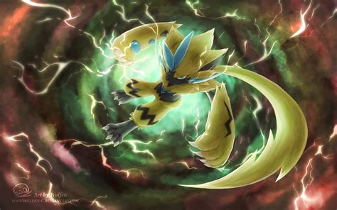 Zeraora pokemon by Maucen on DeviantArt