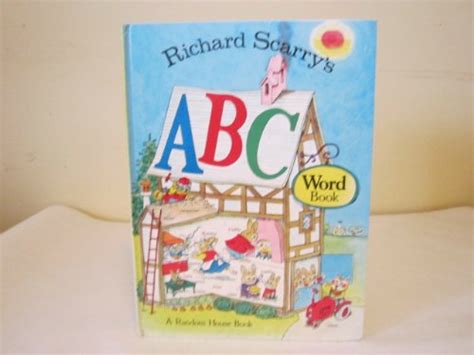 Richard Scarry's Abc Word Book by Scarry, Richard: Hardcover (1971 ...