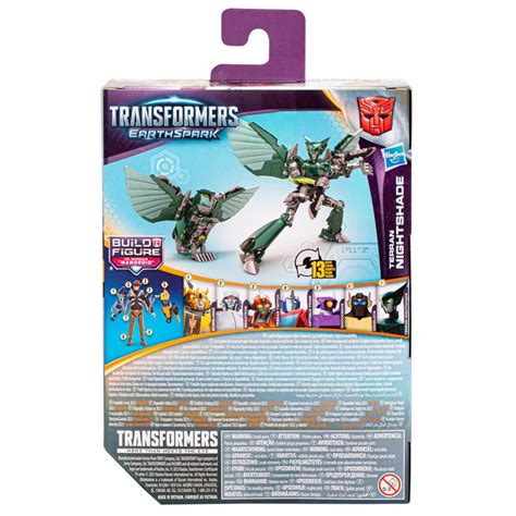 "EarthSpark" Deluxe Class Nightshade Toy Review | Ben's World of Transformers