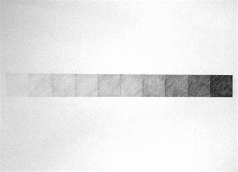 ART1010: Beginning Drawing: Sketchbook Assignmnet #!: The Value Scale