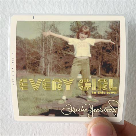 Trisha Yearwood Every Girl In This Town Album Cover Sticker