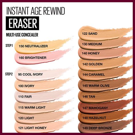 Maybelline Instant Age Rewind Eraser Dark Circles Treatment Multi-Use Concealer, Light, 0.2 Fl ...