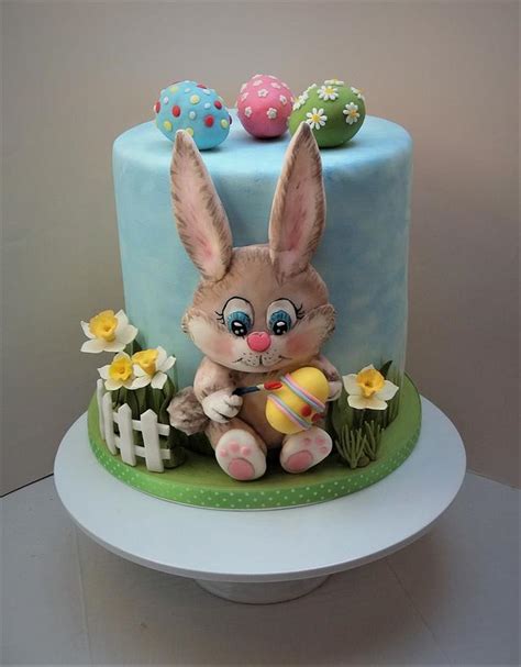 Easter bunny cake - Decorated Cake by Darina - CakesDecor