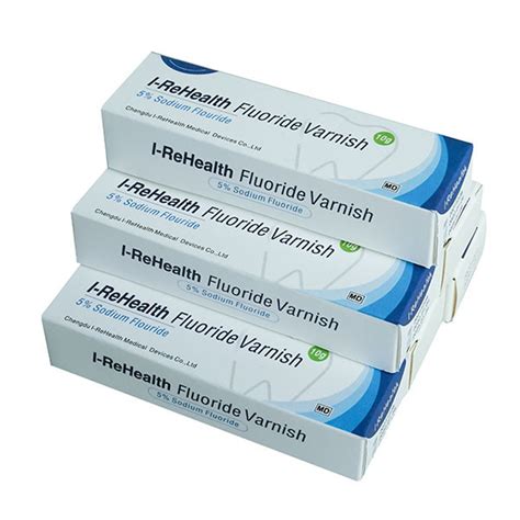 60-150 People Topical Fluoride Varnish 10g Dental Fluoride Treatment