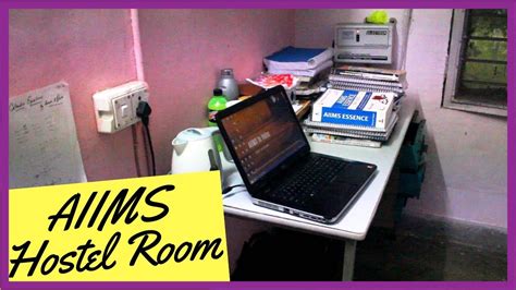 AIIMS Delhi Hostel Room Tour - YouTube