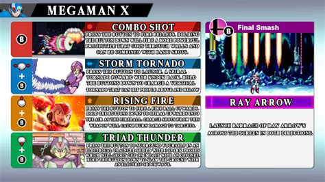 Smash Bros Megaman X Moveset by Grandbull on DeviantArt