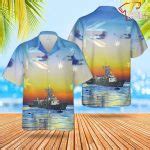 Royal Australian Navy Ran Hmas Adelaide (ffg 01) Adelaide-class Frigate Hawaiian Shirt Outfit ...