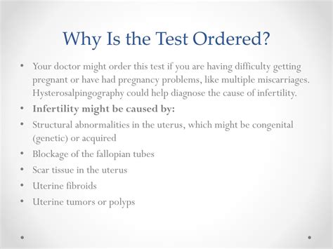 PPT - Hysterosalpingography Procedure PowerPoint Presentation, free download - ID:11507002