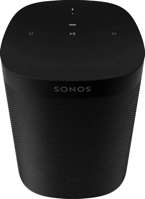 Sonos One, Gen 2 Voice Controlled Smart Speaker with Built-in Amazon Alexa (Black) Price: Buy ...