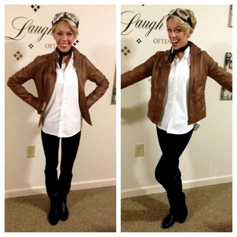 Amelia Earhart Halloween Costume | Amelia earhart costume, Halloween costumes, Costumes