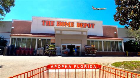 Shopping at Home Depot in Apopka Florida on Orange Blossom Trail - YouTube