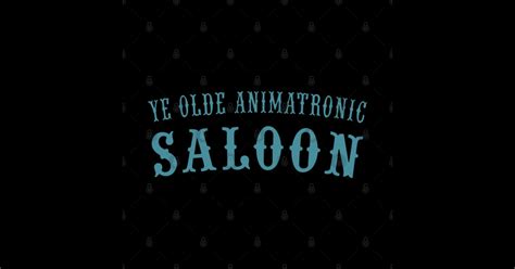 Ye Olde Animatronic Saloon - Simpsons - Sticker | TeePublic