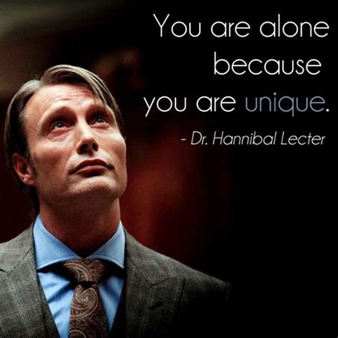 Hannibal Quote | Hannibal lecter, Hannibal quotes, Hannibal funny