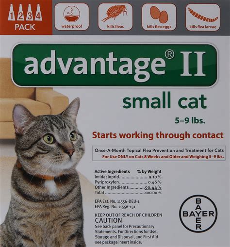 Bayer Advantage II Flea Control Treatment FOR Cats | eBay