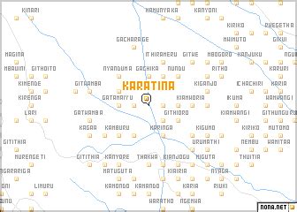 Karatina (Kenya) map - nona.net