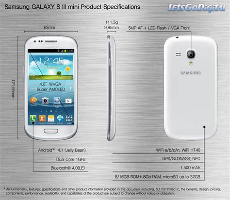 Samsung Galaxy S3 Mini Review and Specs