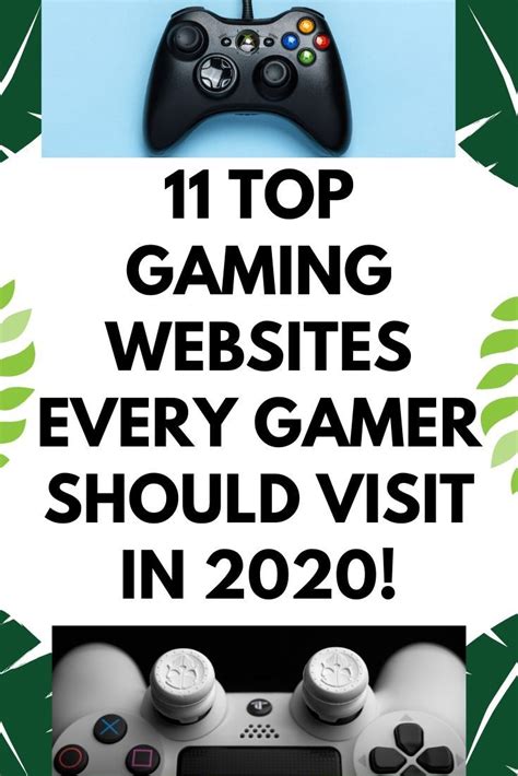 11 Top Gaming Websites Every Gamer Should Visit In 2020 | Game websites, Gamer, Games