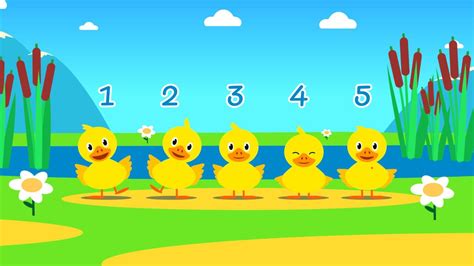 Five Little Ducks - ABC Universe - Learn English for Kids | Highbrow