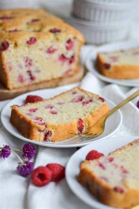 Vegan Lemon Raspberry Cake - Earthly Provisions