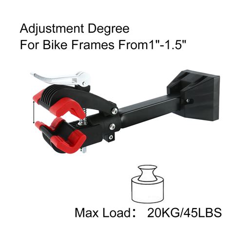 Foldable Heavy Duty Wall Mount Bike Repair Stand Bicycle Maintenance ...