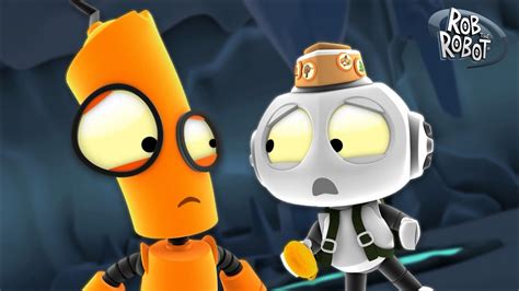 Rob and Orbit Learn About Spelunking at the Cave Planet! | Rob The ...