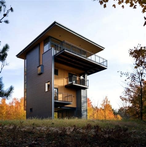 Architect wooden house – perfect concept of small plots | Interior Design Ideas - Ofdesign